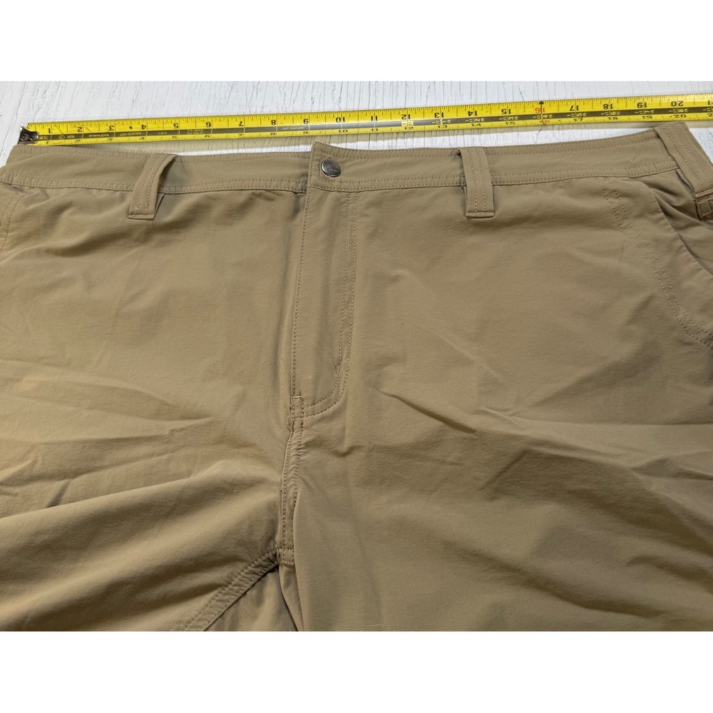 Marmot Mens Hiking Pants Size 40 Khaki Nylon Blend Straight Leg Outdoor - Picture 6 of 9